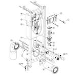 Ideal Standard rysunek poglądowy do zestawu podtynkowego  W370567